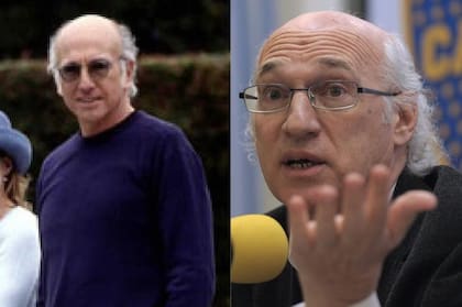 Larry David y Carlos Bianchi. Los fanáticos del fútbol aman a Carlos Bianchi y hasta algunos aseguran que no tiene comparación… pero sí la tiene: es muy parecido a Larry David.