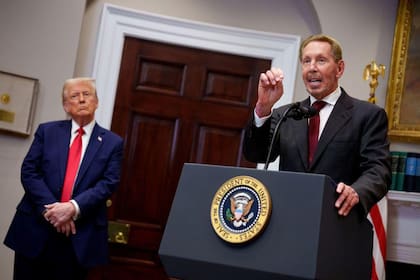 Larry Ellison acudió a la Casa Blanca recientemente, donde se anunció un gran plan de inversión en infraestructura para IA.