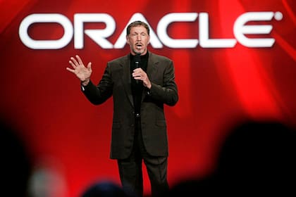 Larry Ellison, durante una conferencia de Oracle