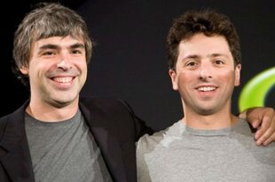 Larry Page y Sergey Brin crearon Google en un garaje