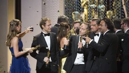 Larson, fotógrafa a pedido de DiCaprio y compañía