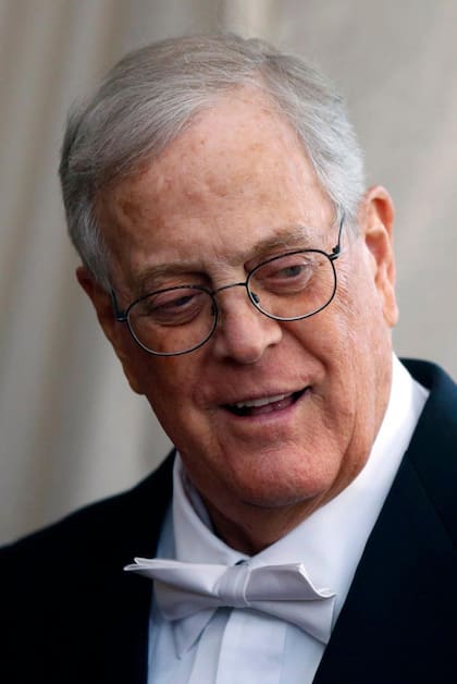 El empresario David Koch (en la foto) y su hermano Bill están entre los grandes donantes conservadores más poderosos de Estados Unidos.