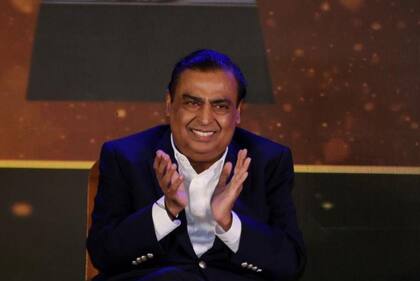 Mukesh Ambani es presidente y director general de la empresa Reliance Industries.