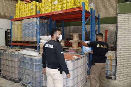 Las 16 toneladas de cocaína secuestradas en Alemania se cargaron en Paraguay pero pasaron por el puerto de Buenos Aires