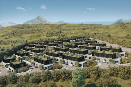 Las 55 viviendas en la montaña de Del Puerto-Sardin