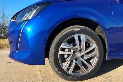 Las llantas del Peugeot 208