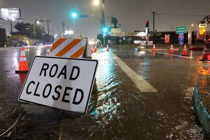 Las abundantes lluvias podrían causar serias inundaciones en el sur de California