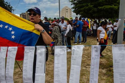 Las actas de votación en Venezuela