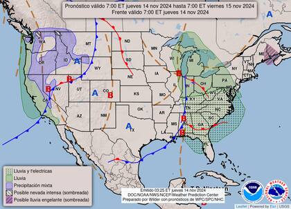 Las acumulaciones de nieve en Sierra Nevada podrían superar los 30 cm, lo que dificultaría la visibilidad y condiciones de tránsito en las zonas montañosas.