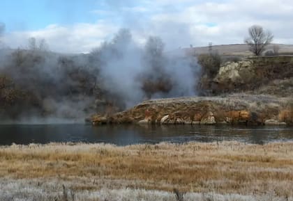 Las aguas termales son una escapada perfecta para realizar en inverno en EE.UU. (Archivo)