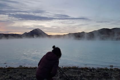 Las aguas termales, uno de los atractivos de Islandia