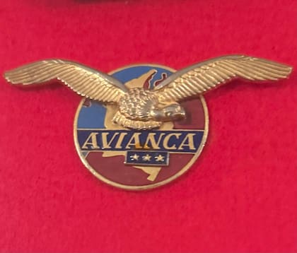 Las alas que el comandante Montoya le entregó a Marcelo en reconocimiento por su asistencia