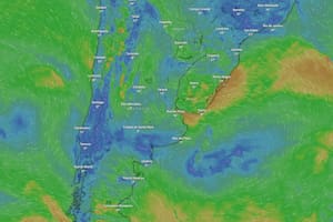 Alerta roja por tormentas en Misiones y amarilla en ciudad de Buenos Aires y otras 12 provincias
