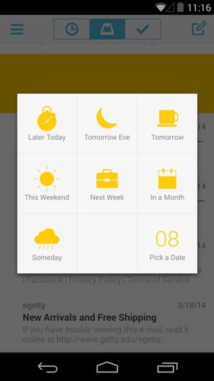 Las alternativas de administración de Mailbox