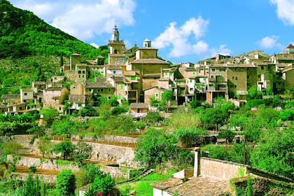 Las alturas de Valldemossa, en la parte occidental de la isla