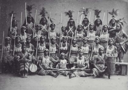 Las Amazonas de Dahomey (Fuente: blackhistorymonth)