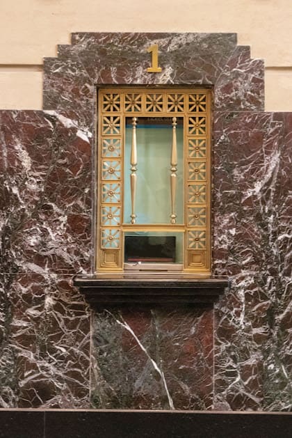 Las antiguas boleterías se pusieron nuevamente en funcionamiento.