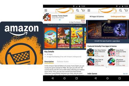 Las aplicaciones que no tienen ningún costo adicional tienen una marca especial