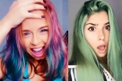 Las app permiten saber cómo pueden quedar los cambios de looks (Captura app)