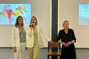 Las argentinas Angie Braun y Lucrecia Cornejo fundaron Diderot.Art en 2017; en 2021 se expandieron a México y ahora, con Fiona White como representante, sumaron Uruguay a la plataforma