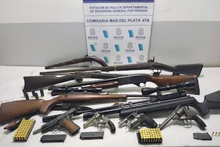 Hallaron un arsenal de armas en la casa de un jubilado y exmiembro del ejército francés