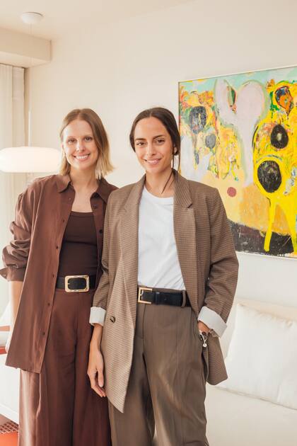 Las arquitectas Vanesa Schmidt y Alejandra Tobar, de Estudio VARA