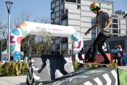 Las atracciones en la Villa Olímpica