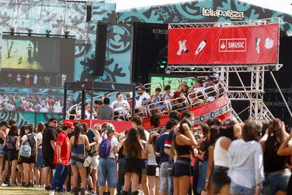 Las atracciones y actividades que proponen las marcas a lo largo del predio son un clásico del festival