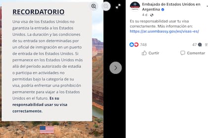 Las autoridades advirtieron sobre sanciones por incumplir las condiciones migratorias