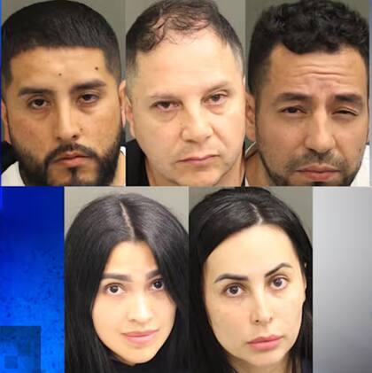 Las autoridades anticipan que los cinco colombianos detenidos podrían enfrentar nuevas imputaciones relacionadas con otros robos cometidos en Florida y California