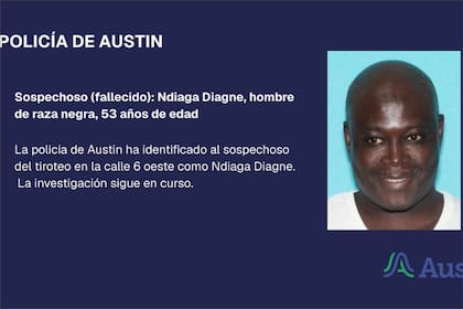 Las autoridades de Austin identificaron al tirador como Ndiaga Diagne, quien residió en Nueva York varios años antes de mudarse a Texas