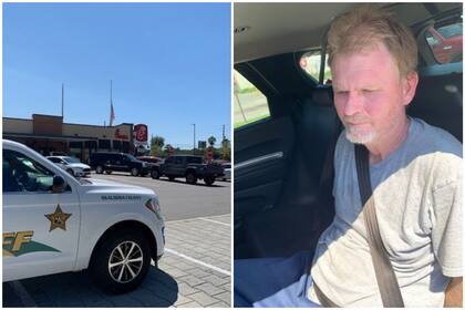 Las autoridades llegaron poco después de que el empleado sometió a William Branch y lo llevaron ante la justicia