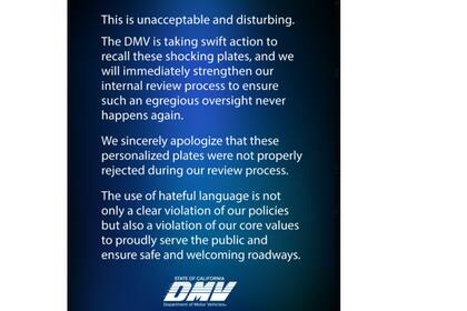 Las autoridades plantearon que el uso de lenguaje de odio estaba terminantemente prohibido y repudiaron el suceso. (X CA_DMV)