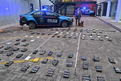Las autoridades porteñas decomisaron más de 100 kilos de cocaína