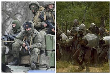 Las autoridades ucranianas comenzaron a llamar despectivamente "orcos" a las tropas rusas.