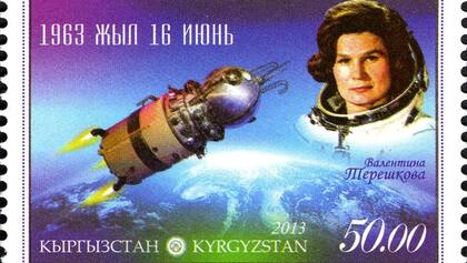 Las autoridades utilizaron la figura de Tereshkova para hacer propaganda del sistema comunista. Fuente: Wikipedia.