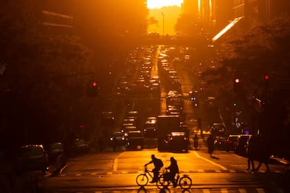 Las avenidas de este a oeste permiten una visión directa del horizonte