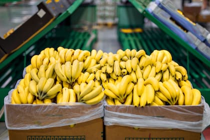 Las bananas son fuente de potasio 
