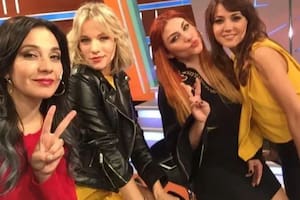 Las Bandana tiempo atrás en Intrusos (Foto: Captura TV)