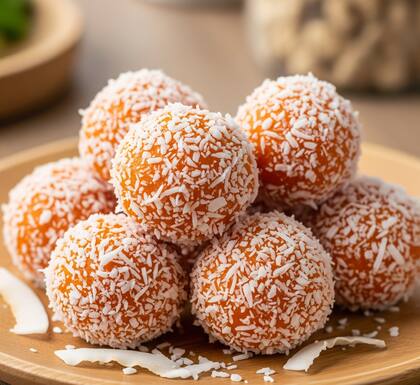 Las bolitas de zanahoria son el snack perfecto si buscás reducir el consumo de hidratos de carbono