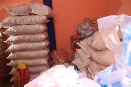 Las bolsas de mercadería "contaminada" con cocaína