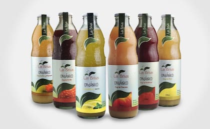 Las Brisas fue la primera marca argentina de jugos orgánicos; hoy tiene más de 100 productos diferentes y tres marcas propias