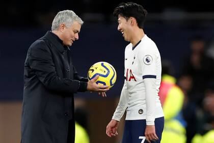 Las bromas de José Mourinho a Son, por la gran jugada del surcoreano