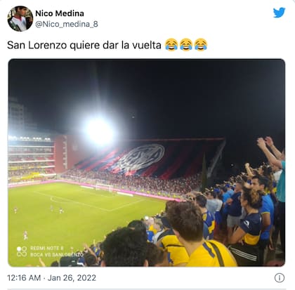 Las burlas por la bandera de San Lorenzo al revés