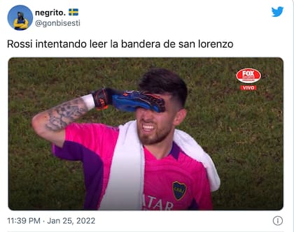 Las burlas por la bandera de San Lorenzo al revés