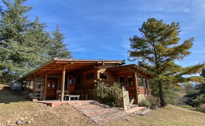 Las cabañas La Cigarra, de El Durazno, tienen diferentes tamaños.