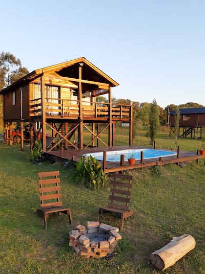 Las cabañas Puestas de Sol, en Altamira
