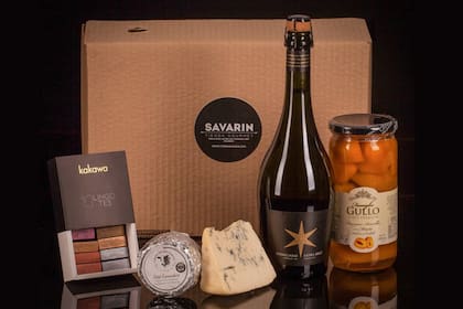 Las cajas gourmet de Savarin son curadas con gracia y buen paladar