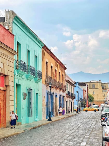 Las calles de Oaxaca, con su color e identidad tan marcada.