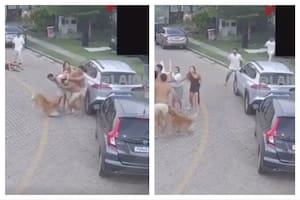 Las nuevas imágenes de la brutal pelea de tres futbolistas argentinos en Fortaleza